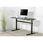 Bureau assis-debout manuel de 24 L po deTygerClaw - Noir-Garantie limitée d'un an du fabricant