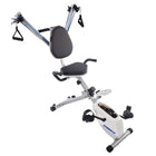 Vélo d'exercice et système de musculation de Stamina-Le système de musculation augmente la résistance du haut et du bas du corps grâce à des cordes élastiques