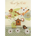 Rosedale – Cartes de souhaits et enveloppes « Thank You To All » 5 x 7 po, 12/paquet (17776)-Imprimé sur du papier cartonné non couché de haute qualité