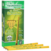Ticonderoga Laddie tri-write #2 Crayons - Paquet de 36-Crayon n°2 sans gomme