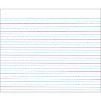 Pacon – Papier sulfite Zaner-Bloser, 10,5 x 2, lignes 1/8 po, lignes méd. point. 1/4 po et espaces 1/4 po, 1500/p (PACZP2412)-Papier d’exercice à l’écriture