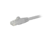 StarTech.com - Câble de raccordement Ethernet Cat6 avec connecteurs antiaccrochements RJ-45, 14 pi, blanc (N6PATCH14WH)-Gaine en PVC blanc pour vos connexions en codes de couleur