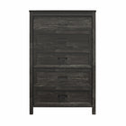 Ameriwood Home Beaumont - Commode à 5 tiroirs - chêne noir-Rangez vos vêtements pliés grâce à la commode à 5 tiroirs Beaumont d’Ameriwood Home