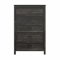 Ameriwood Home Beaumont - Commode à 5 tiroirs - chêne noir-Rangez vos vêtements pliés grâce à la commode à 5 tiroirs Beaumont d’Ameriwood Home
