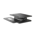 ShoppingAll - Bureau assis-debout à hauteur réglable 25 larg. po - Noir-Pour transformer instantanément votre poste de travail en un espace ergonomique