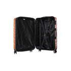 TOSCANO MAGNIFICA Grand bagage rigide de 30 po - Bronze doré-Garantie mondiale limitée de 5 ans