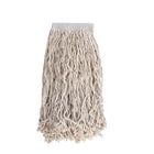 Tête de vadrouille à extrémités coupées coton 20 oz moyenne - Bande tissée 2,5 cm (1 po) de Rubbermaid-Bande tissée étroite, 2,5 cm (1 po), coton