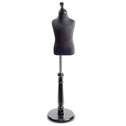 Forme de chemise pour enfant, bloc de cou, base haute, jersey noir, ajustable (154030)-Ces formes de chemises permettent d'épingler facilement les vêtements pour un affichage super facile