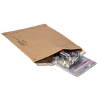 Staples - Enveloppe rembourrée auto-scellante, n 6 - 12,5 po x 19 po - Kraft - Paquet de 50-Enveloppe rembourrée, protection des produits