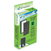 GermGuardian® – Filtre de rechange E FLT4100 AUTHENTIQUE True HEPA pour purificateur AC4100 de Guardian Technologies-Les nombreux niveaux de filtration incluent un filtre HEPA, un pré-filtre et un filtre à  charbon pour aider à améliorer la qualité de l'air intérieur