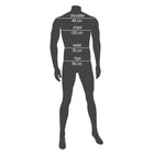 Eddie's - Mannequin de sport masculin - Wide Stance - Blanc (150561-1)-Blanc brillant