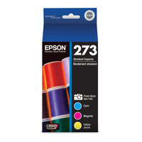 Epson – Cartouches d’encre noire photo et couleur - paquet de 4-Bénéficiez d’une capacité de rendement standard par cartouche d’encre tout en réalisant des économies