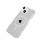 General Supply Goods + Co - Étui hybride avec MagSafe pour iPhone 14 - Transparent-Protection intégrale