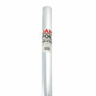 JAM Paper -  Emballage cadeau – Papier d'emballage métallique – 50 m² – Feuille d'argent – 2 rouleaux/paquet-Taille : 50 pieds carrés au total (25 pieds carrés par rouleau)