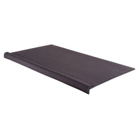 Allsop - Sous-main ErgoEdge avec repose-poignet - Noir-Dispose d'un bord rembourré sur toute la longueur pour un soutien et un confort ergonomiques.