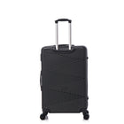 TOSCANO INTRECCIARE Grand bagage rigide de 30 po - Noir-Coque rigide en ABS