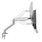 Uplite Support de Bureau Pour Moniteur Unique Bras Entièrement Ajustable, Articulé, Pour 1 Ecran de jusqu'à 32 po-Articulation Complète- Le bras réglable offre une inclinaison de +55 degrés à -55 degrés , un pivot de 180 degrés, une rotation de 360 degrés et contrepoids auto-ajustable pour la plupart des moniteurs.
