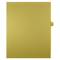 Mark Maker – Onglets séparateurs juridiques beiges, 1/25 onglets, format lettre, sans trous, numéro 60, 25/paquet-Onglets séparateurs beiges, 1/25 onglets