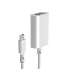 NXT Technologies - Adaptateur USB-C/VGA de 0,5 pi, blanc (NX52347)-Branche un port USB-C mâle à un VGA femelle à 15 broches