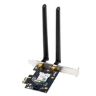 ASUS - Adaptateur PCI-E Wi-Fi 6 et Bluetooth 5.2 double bande AX1800-Poids: 0,10 lb