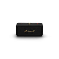 Marshall - Emberton II Enceinte Bluetooth portable - Noir et Laiton-Enceinte Bluetooth portable