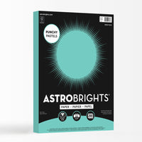 Astrobrights - Papier Pastel frappant, 8,5 po l x 11 po H, Bleu brise, 200 feuilles (91736)-Poids de base : 89 gsm (24 lb)