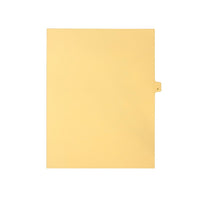 Mark Maker – Onglets séparateurs juridiques beiges, 1/26 onglets, format lettre, sans trous, lettre K, 25/paquet-Onglets séparateurs beiges, 1/26 onglets