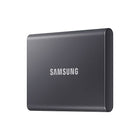 Samsung - T7 2To USB 3.2 Gen. 2 Disque SSD Portatif - Gris-Encryption mécanique AES 256-bits