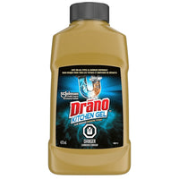 Drano Kitchen Gel Désablateur - 473 millilitres-Spécialement conçu pour les blocages causés par la graisse de cuisine et les aliments.