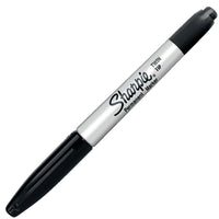 Sharpie - Marqueur permanent à double pointe − Noir (32201)-Fine et ultra fine