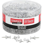 Staples® – Épingles à babillard, incolores, paq./500-Pour afficher avec solidité