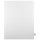 Mark Maker – Onglets séparateurs juridiques blancs, 1/25 onglets, format lettre, sans trous, numéro 173, 25/paquet-Onglets séparateurs blancs, 1/25 onglets