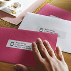 DYMO - Étiquettes d’adresse postale blanches autoadhésives LabelWriter, 1-1/8 po x 3-1/2 po - 2 rouleaux de 130 (total de 260)-Dimensions : 1-1/8 po x 3-1/2 po (54 x 70 mm)