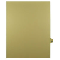 Mark Maker – Onglets séparateurs juridiques beiges, 1/25 onglets, format lettre, sans trous, numéro 193, 25/paquet-Onglets séparateurs beiges, 1/25 onglets