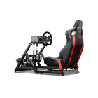 Next Level Racing GT Track Cockpit-Combinant l'acier au carbone avec les plus hautes méthodes de fabrication de découpe laser et de soudage robotisé, sa construction est solide et ajustable pour tous.