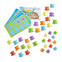 Hand2Mind - Tortues esséniques-36 tortues tactiles sont disponibles en 6 couleurs vives, 6 textures uniques et 3 tailles