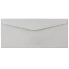 JAM Paper Enveloppes commerciales no 10 avec fenêtre, 4,125 x 9,5 po, blanc, 250/paquet (1633173cf)-Blanc