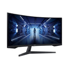 Moniteur FreeSync DEL incurvé VA WQHD 165 Hz 34 po Odyssey G5 Samsung - LC34G55TWWNXZA-1 x HDMI, 1 x DP