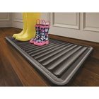 WeatherTech BootTray pour chaussures et bottes, 16 x 36 po, noir-16 par 36 po et 0,38 po de hauteur (41 x 91 cm, et 1 cm de hauteur)