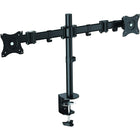 Rocelco - Deluxe Ensemble de bien-être de rehausseur de bureau à hauteur réglable avec support pour tapis et double moniteur-Oeillet: pour une gestion des câbles sans tracas, ou pour installer un support de moniteur pour 1 ou 2 moniteurs, tels que le Rocelco DM1 ou DM2