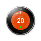 Google – Thermostat Nest Learning, 3e génération (T3007EF)-Consultez votre téléphone pour découvrir combien d'énergie vous avez consommée et pourquoi