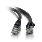 C2G - Câble de raccordement réseau Ethernet Cat5e Snagless non blindé (UTP) de 25 pieds - Noir-Câbles Ethernet