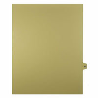 Mark Maker – Onglets séparateurs juridiques beiges, 1/15 onglets, format lettre, sans trous, numéro 26, 25/paquet-Onglets séparateurs beiges, 1/15 onglets