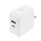 LOGiiX - Chargeur mural Power Plus 65W Duo - Blanc-Adaptateur mural de charge rapide polyvalent à double port de 65W