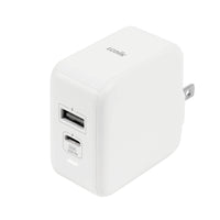 LOGiiX - Chargeur mural Power Plus 65W Duo - Blanc-Adaptateur mural de charge rapide polyvalent à double port de 65W