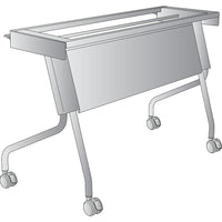Office Star – Support à table de formation de 4 pi, noir-Très polyvalent