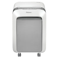 Fellowes - Déchiqueteur Powershred LX210 à coupe micro, 16 feuilles, blanc-Déchiquette 16 feuilles à la fois en fragments à coupe micro de 5/32 po x 1/2 po