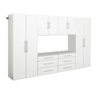 Prepac Armoire accrochable HangUps de 120 po (305 cm), ensemble I - 6 pièces-L'ensemble I comprend :