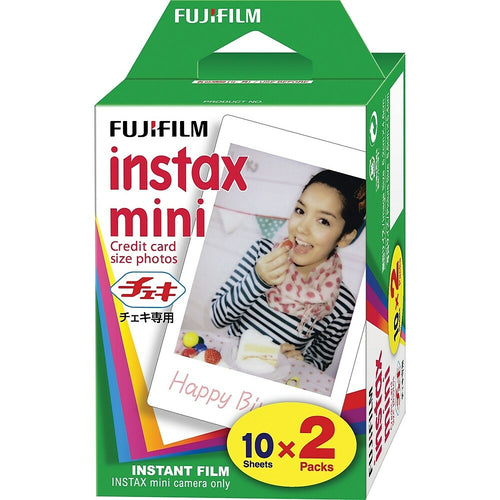 Papier films Instax Mini FUJIFILM : le paquet de 10 feuilles à