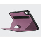 Étui folio magnétique Zugu pour iPad 10e génération 10,9 pouces (2022) et iPad A16 11e génération (2025) - Violet (baie)-Cuir synthetique mat externe de haute qualite